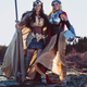 Meagan as Valkyrie Wonder Woman, Reilena as Thor